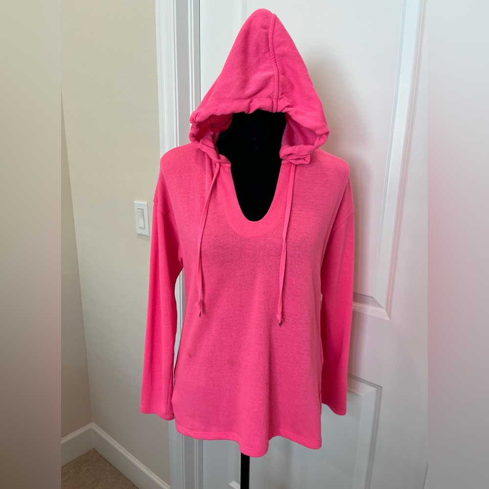 Lilly Pulitzer Pink Terry Hoodie